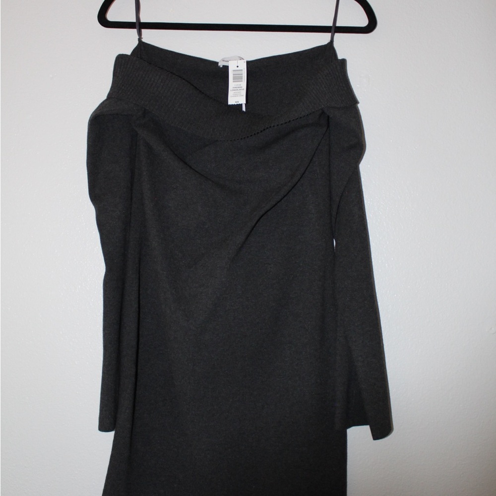 ARITZIA Off shoulder knit mini dress